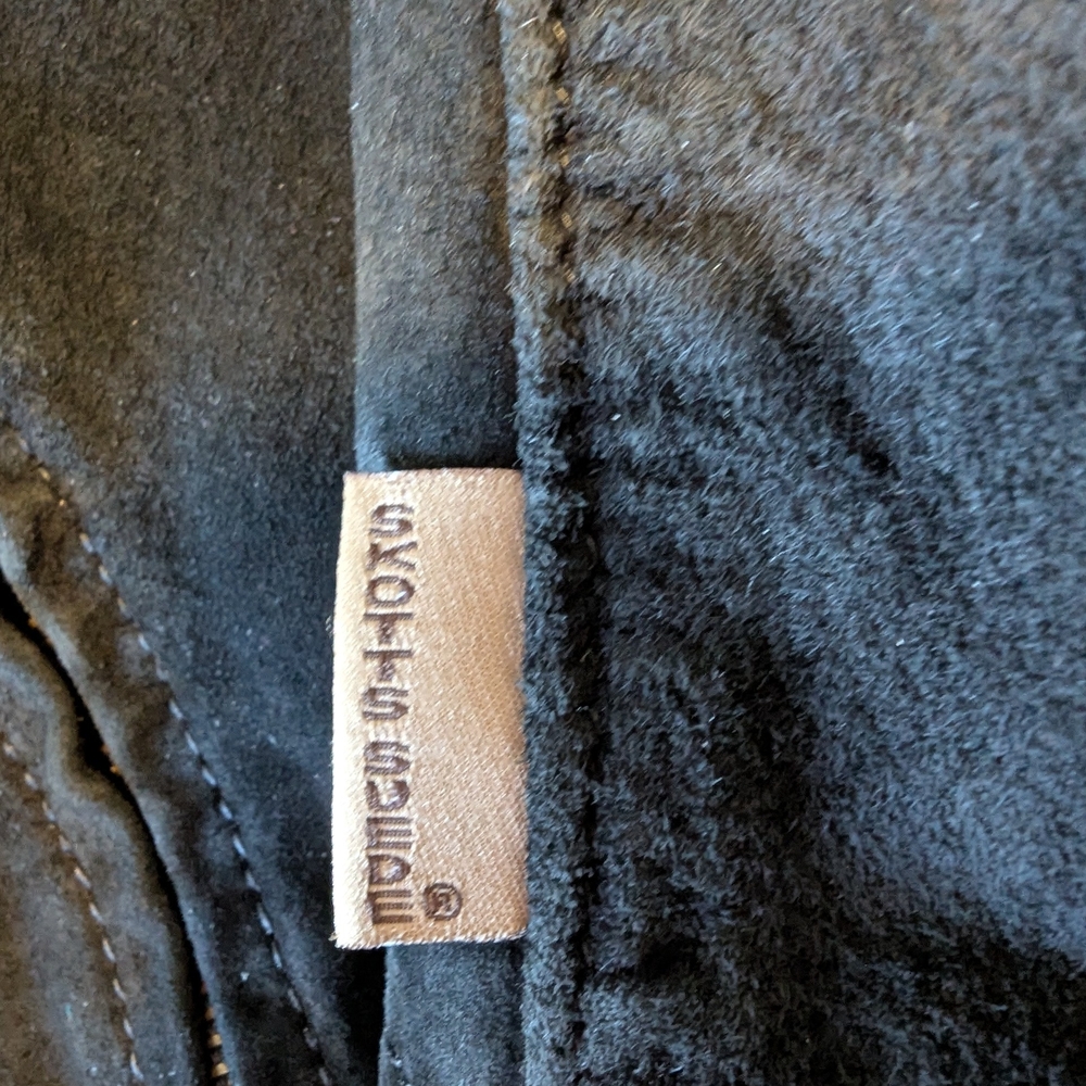Skotts Suede Black Suede Vest - Picture 5 of 6